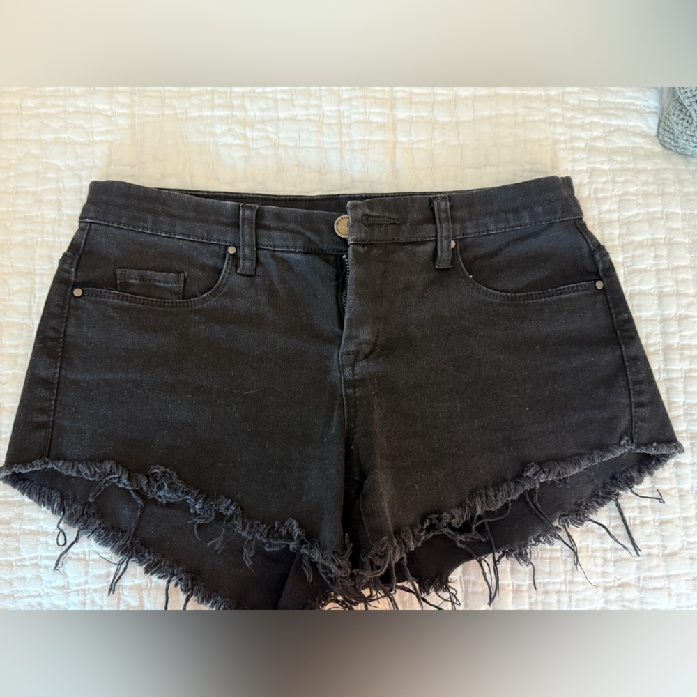Blank NYC Black Distressed Jeans